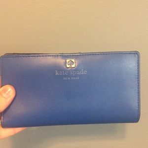 Blue Kate Spade wallet